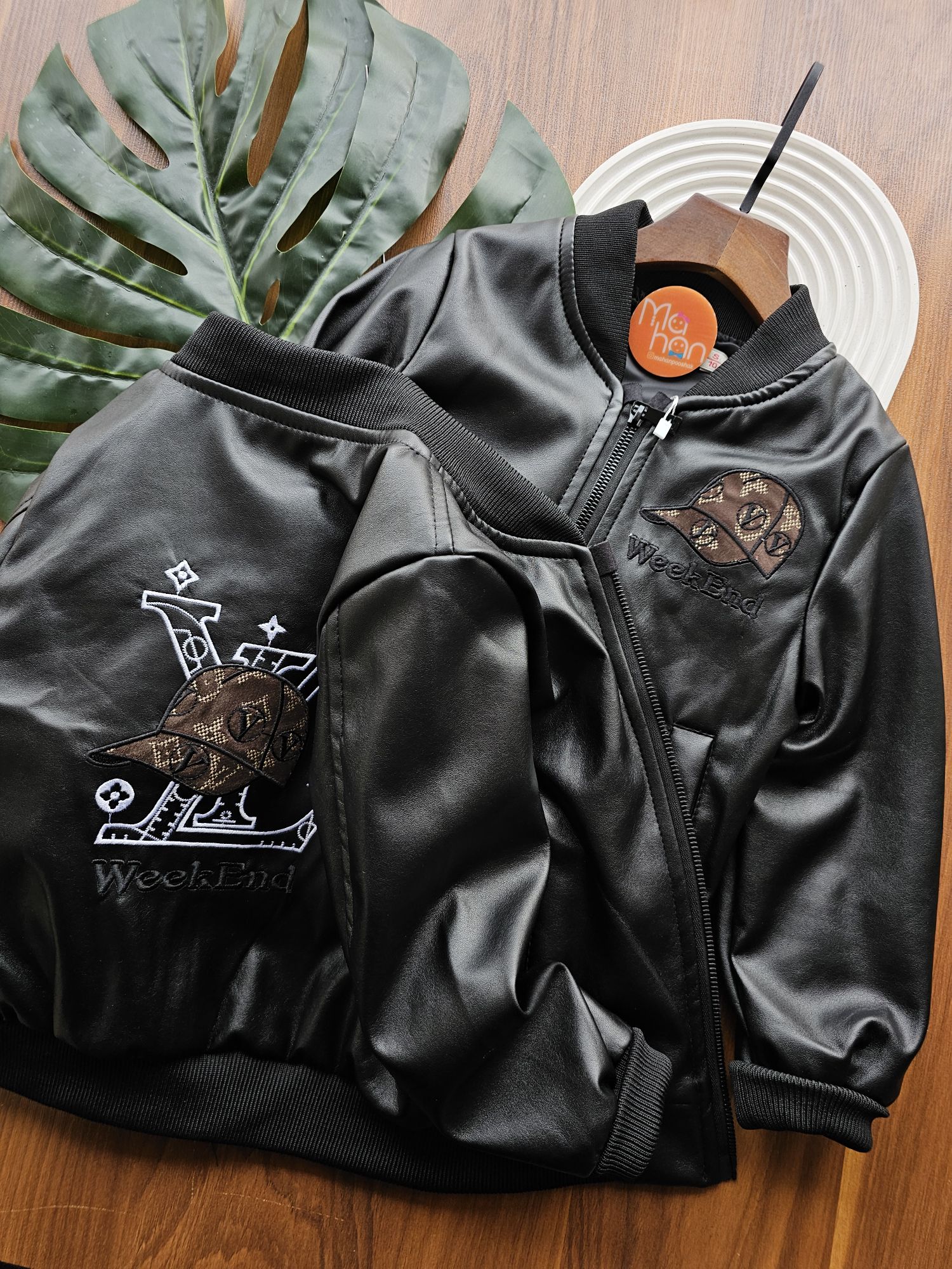 1000124237 ۰۸۹۱_کت چرم خلبانی - Image 1