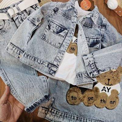 ۰۸۱۱_ست چهار تیکه با شلوار مام دوتدی