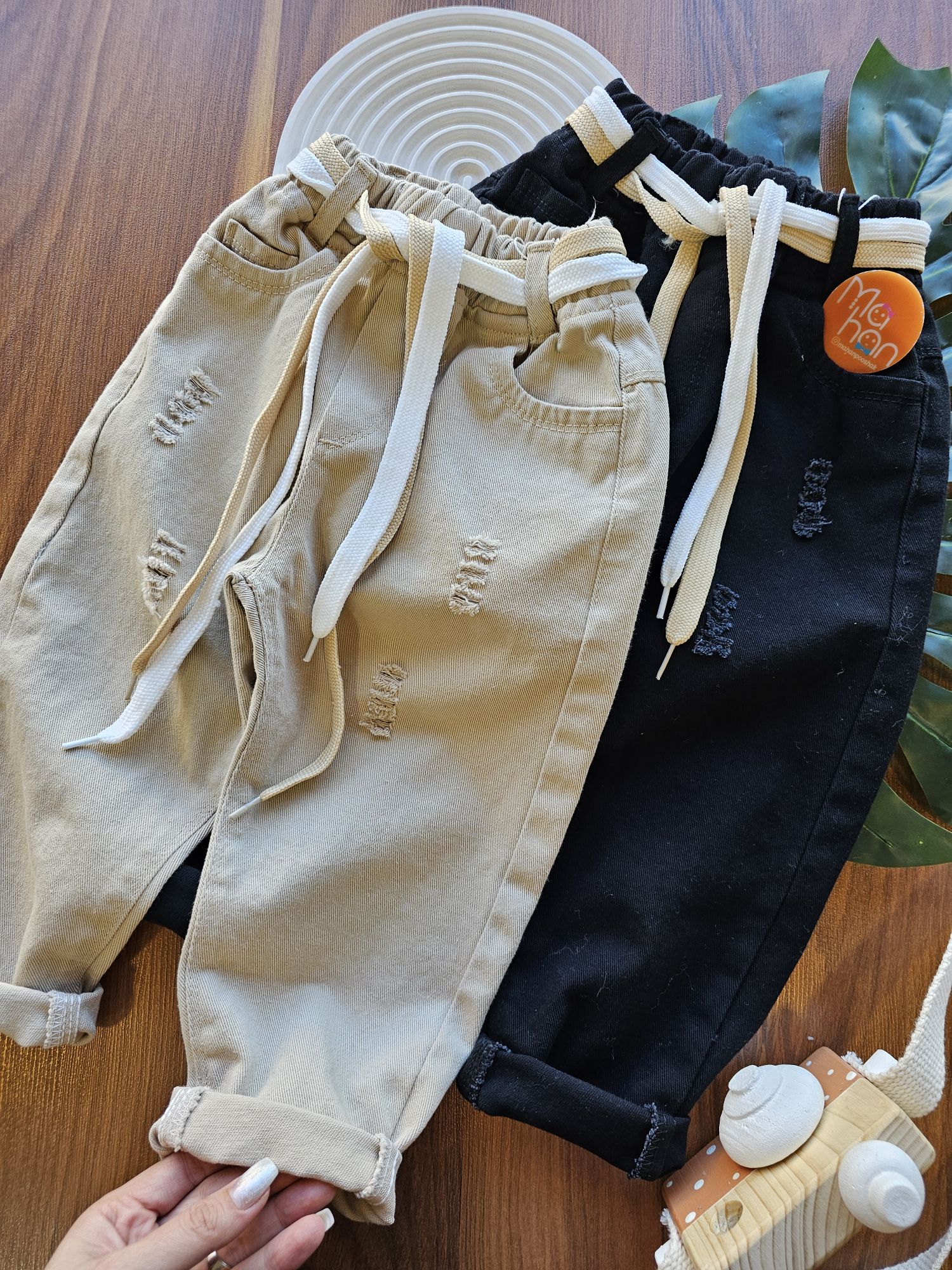 1000127093 ۰۸۱۹_کتان زاپ دار - Image 1