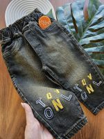 ۰۸۲۱_شلوار جین مام حروف رنگی - Image 2