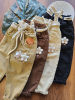 ۰۸۲۲_شلوار کتان بابونه