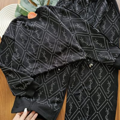 ۰۸۳۳_کراپ شلوار نگینی