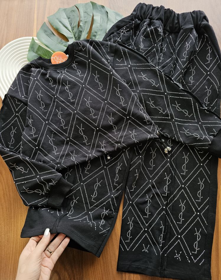 1000129642 ۰۸۳۳_کراپ شلوار نگینی - Image 1