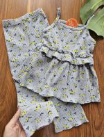 ۰۹۲۹_تاپ شلوارگل گلی - Image 4