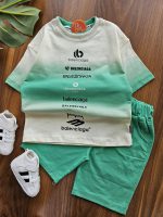 ۰۹۳۰_تیشرت شلوارک آبرنگی - Image 3