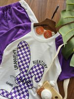 ۰۹۳۹_تیشرت شلوار خرگوش شطرنجی - Image 3