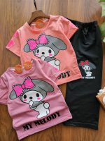 ۰۹۴۰_ست تیشرت شلوار ملودي - Image 3