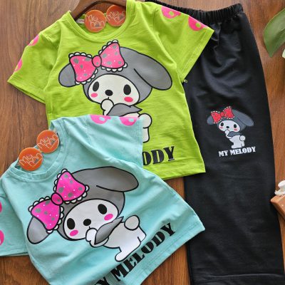 ۰۹۴۰_ست تیشرت شلوار ملودي