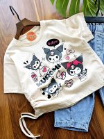 ۰۹۹۶_ست کرومی با شلوارک جین - Image 4