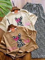 ۰۹۶۳_کراپ شلوار خرگوش پلنگی - Image 3