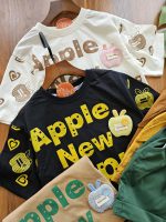 ۰۹۷۲_ست تیشرت شلوارک سیب - Image 2