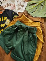 ۰۹۷۲_ست تیشرت شلوارک سیب - Image 3