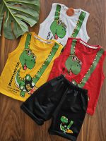 ۰۱۰۲۶_تاپ شورت دایناسور(سایز۴۰/۴۵)