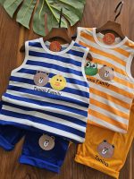 تاپ شورتک راه راه(سایز۴۵/۵۰) - Image 3