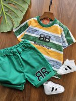 ۰۱۰۳۶_ست تیشرت شلوارک بالنسیگا( سایز۳۵/۴۰/۴۵/۵۰) - Image 4