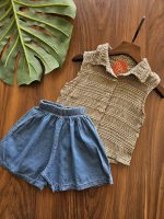 ۰۱۰۷۱_ تاپ شورتک پیلیسه - Image 2