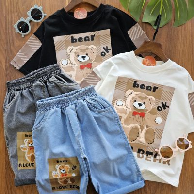 ۰۱۰۷۵_تیشرت شلوارک تدی