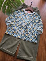 ۰۱۱۰۲_کراپ شلوار لنین گل گلی - Image 8