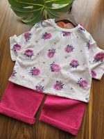 ۰۱۱۰۲_کراپ شلوار لنین گل گلی - Image 5