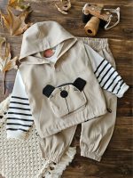 ست سه تیکه کتان تدی