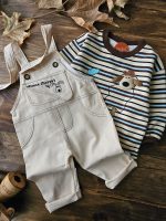 ست وارداتی بیلر راه راه هاپو - Image 3