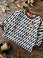 ست وارداتی بیلر راه راه هاپو - Image 5