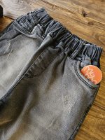 شلوار جین مام زغالی کد3292 - Image 2