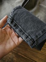 شلوار جین مام زغالی کد3292 - Image 3