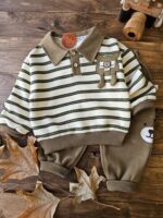 ست وارداتی تدی راه راه - Image 2