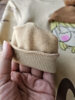 ست دخترانه کلاه کرمی ۴۵/۵۰ - Image 6