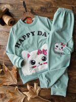 ست دخترانه گربه پشمالو45/50