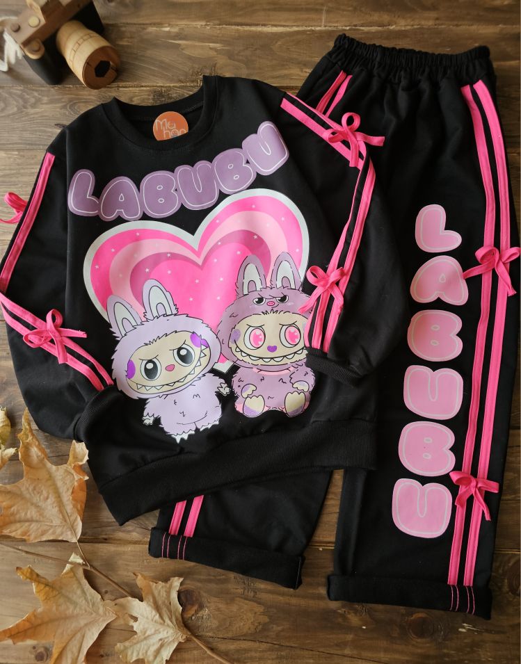 1000198203 ست مشکی لبوبو 55تا70 - Image 1