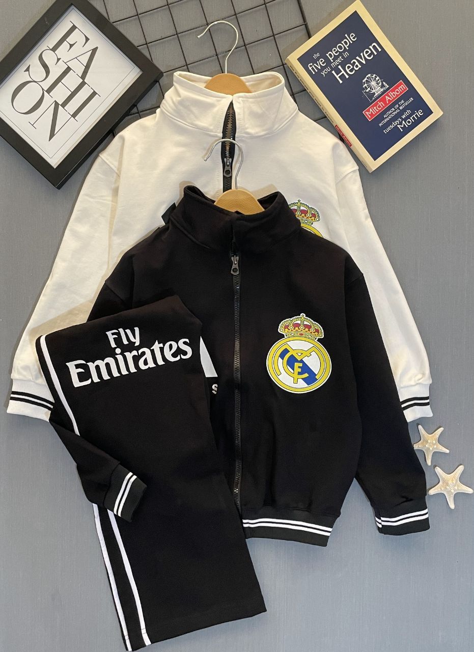 1000199856 سویشرت شلوار رئال - Image 1