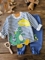 ست دایناسور راه راه 35/40/45 - Image 2