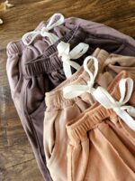 هودی شلوار ساده پاستیلی - Image 5