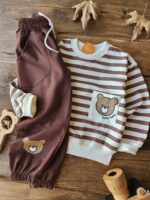 ست راه راه تدی بیرونی