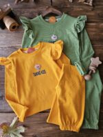 کد_۰۲(ست دخترانه فانزیپ سایز۵۰/۵۵)