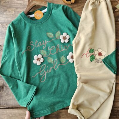 ست دخترانه سه بابونه