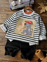 ست اقتصادی راه راه سگ