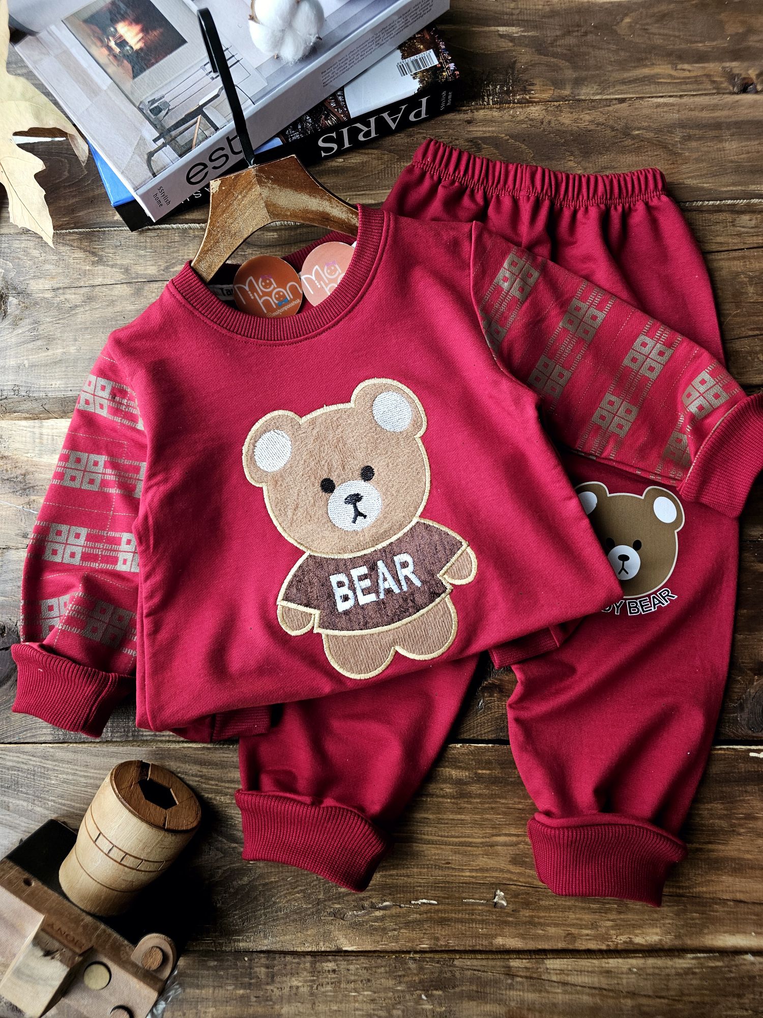 1000226043 اقتصادی خرس گلدوزی - Image 1