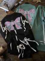 ست پاپیون سبز و مشکی - Image 3