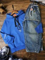 ست F0هودی شلوار جین - Image 3