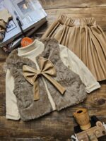 سه تیکه خز شکلاتی