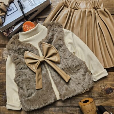 سه تیکه خز شکلاتی