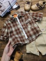 سه تیکه 4 خانه کتان وارداتی