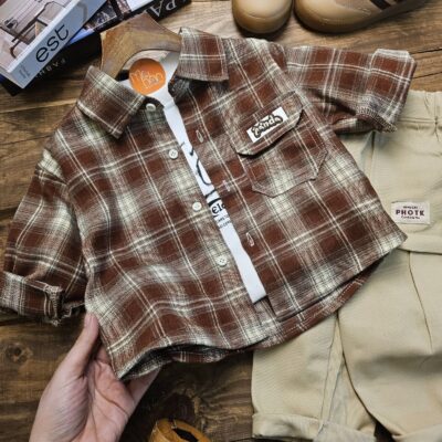 سه تیکه 4 خانه کتان وارداتی