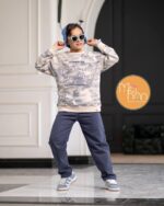 بلوز شلوارکتان ابرو بادی حروف - Image 9