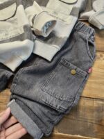 ست راه راه وارداتی تک جیب - Image 10